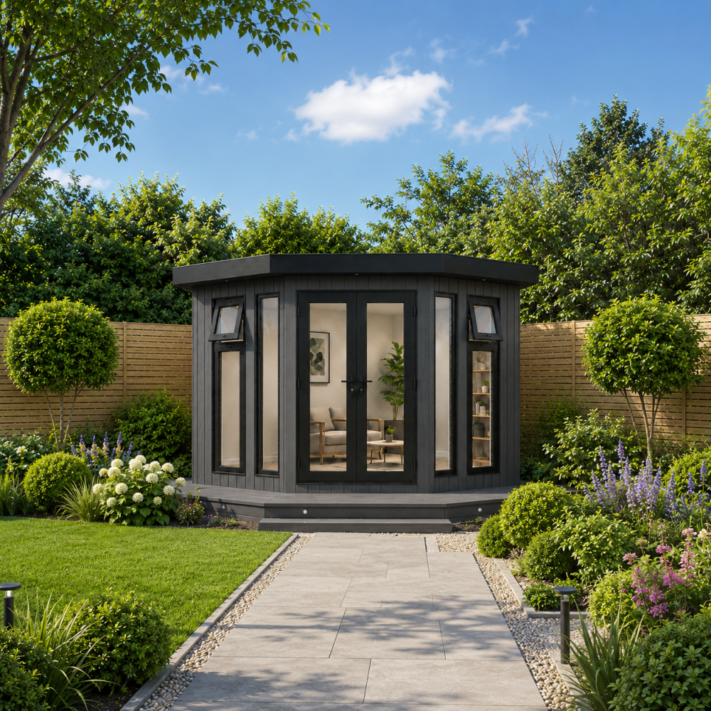 Premium Composite Corner Garden Room Premium Composite Corner Garden Room