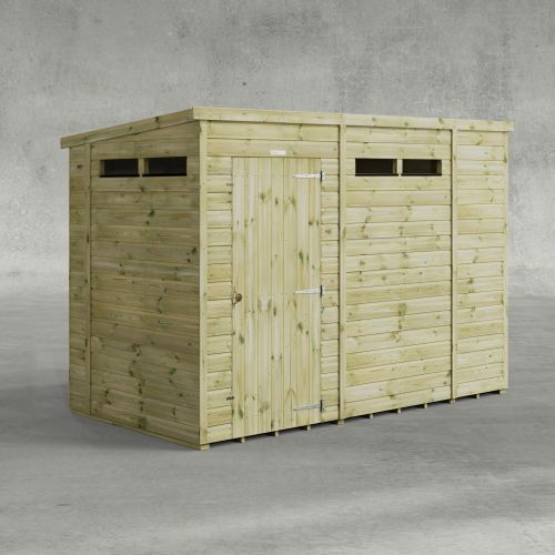 Powersheds Premium Security Pent Shed