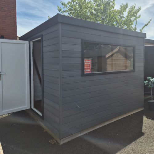 10x8 Deluxe Composite Shed Ex-Display Model