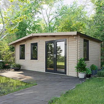 Powersheds Chalet Log Cabin