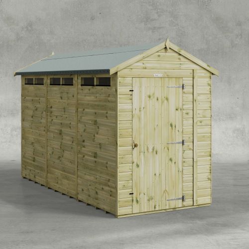 Powersheds Premium Security Apex Shed