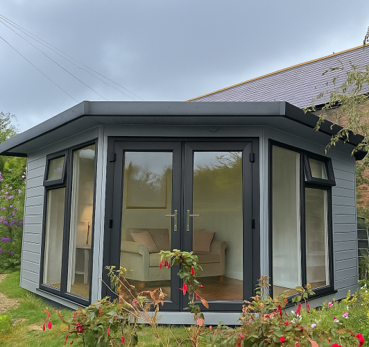 Factory Painted Corner Garden Room