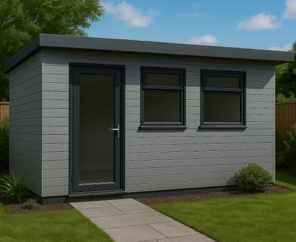 Factory Painted Garden Office