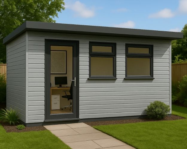 Factory Painted Garden Office