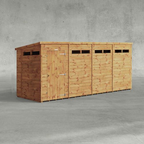 Powersheds Security Pent Shed
