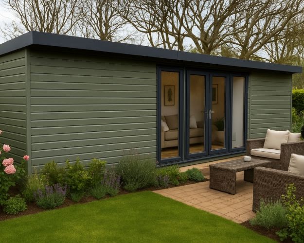 Factory Painted Garden Room