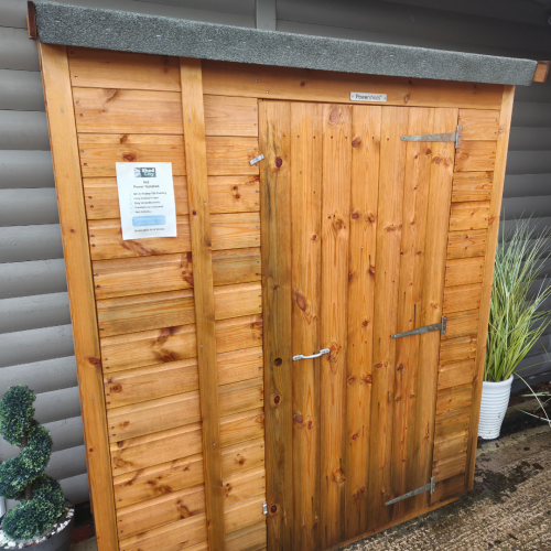5x2 Powersheds Tool Shed X Show Model