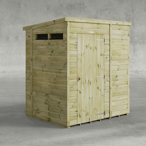 Powersheds Premium Security Pent Shed