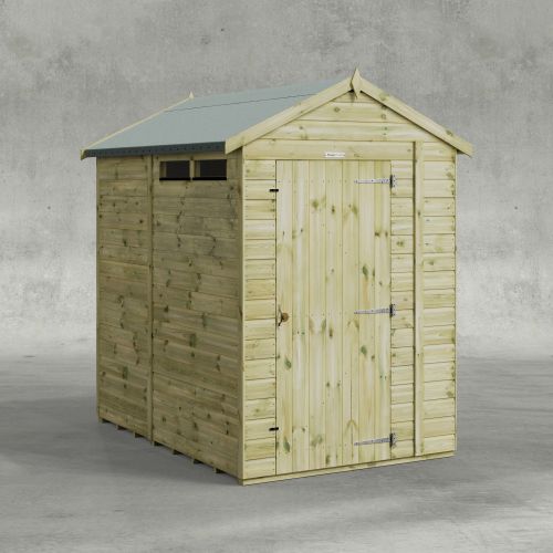 Powersheds Premium Security Apex Shed