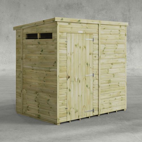 Powersheds Premium Security Pent Shed