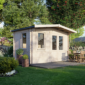 Powersheds Chalet Classic Log Cabin - 44mm