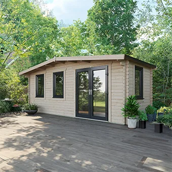 Powersheds Chalet Log Cabin