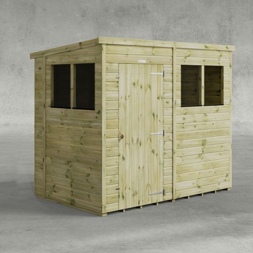 Powersheds Premium Pent Shed