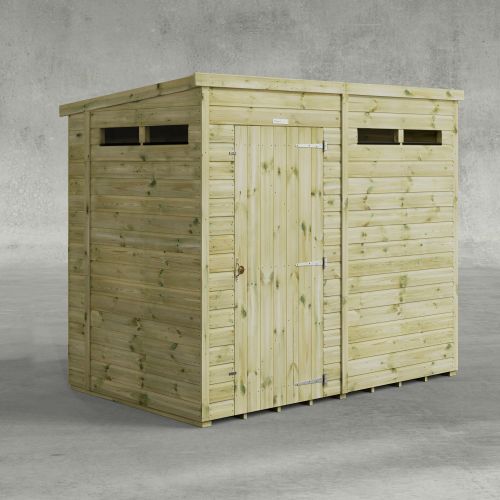 Powersheds Premium Security Pent Shed