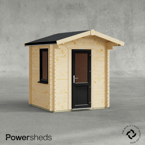 Powersheds Retreat Log Cabin - 44mm