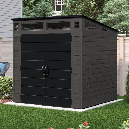 Modernist Pent Shed