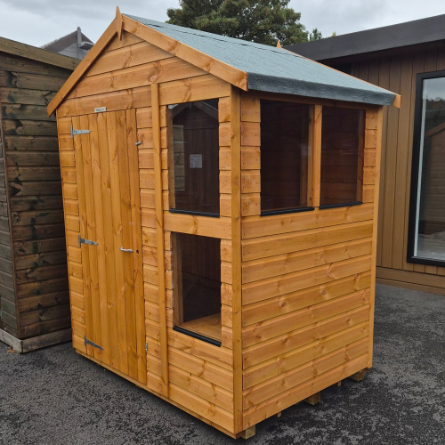4x6 Apex Potting Shed Ex-Display