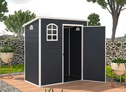 Jasmine Plastic Pent Shed 6x3