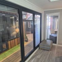 18x8 Composite Grey Combination Garden Room  Ex Demo