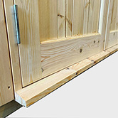 Powersheds Apex Workshop Log Cabin - 44mm