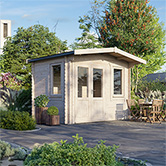 Powersheds Chalet Classic Log Cabin - 44mm