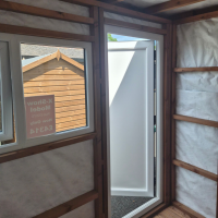 8x6 Deluxe Composite Shed - EX-Display Model