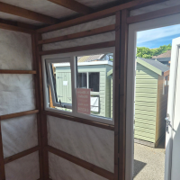 8x6 Deluxe Composite Shed - EX-Display Model