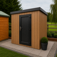 Premium Composite Pent Shed