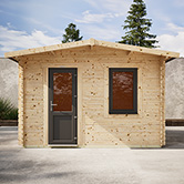 Powersheds Retreat Log Cabin - 44mm