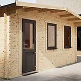 Powersheds Retreat Deluxe Log Cabin - 44mm