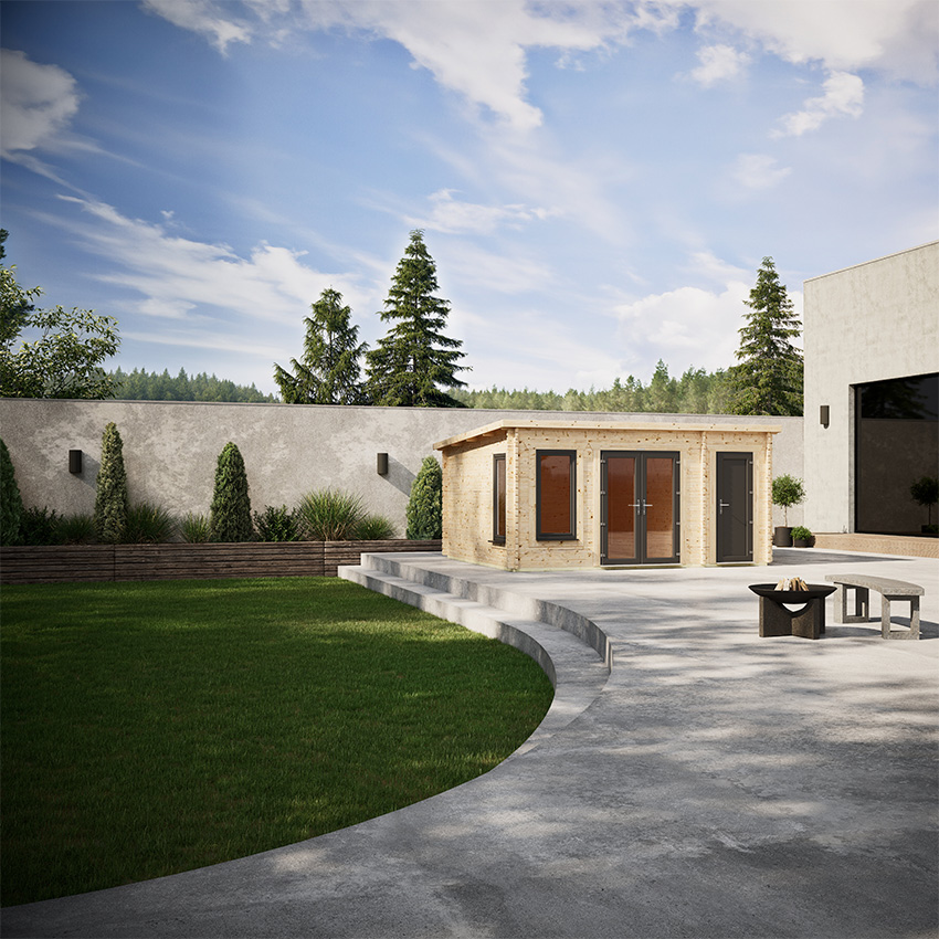 Powersheds Log Cabin